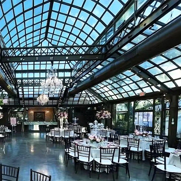 Victorian greenhouse wedding, glass greenhouse, steel and glass structure